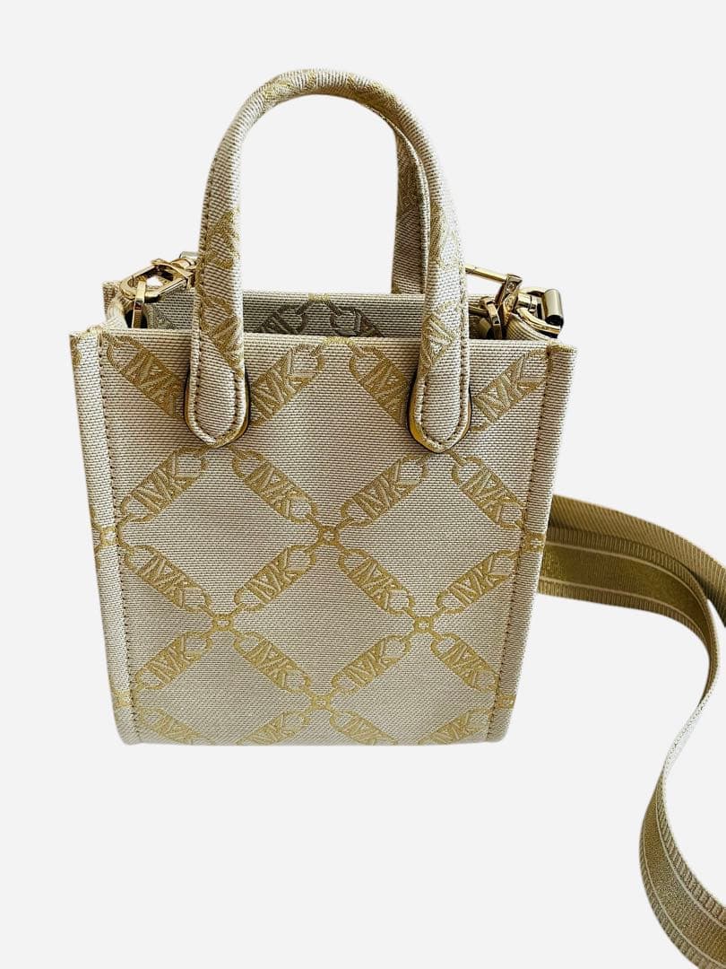 MICHAEL KORS ベージュ ロゴバッグ 新品未使用　保存袋、付き