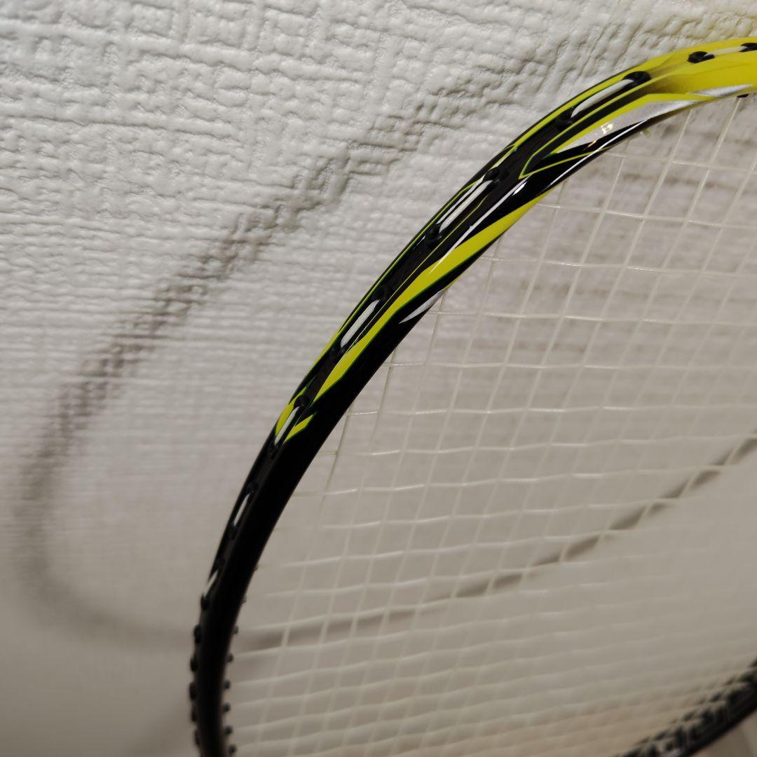 ミズノ　バドミントンラケット　ALTAIR500 4U5G　イエローブラック