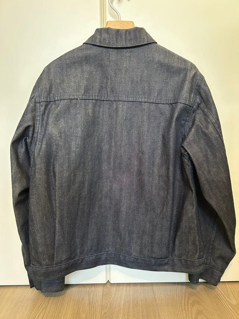 STILL BY HAND セルビッチデニムGジャン(ネイビー)