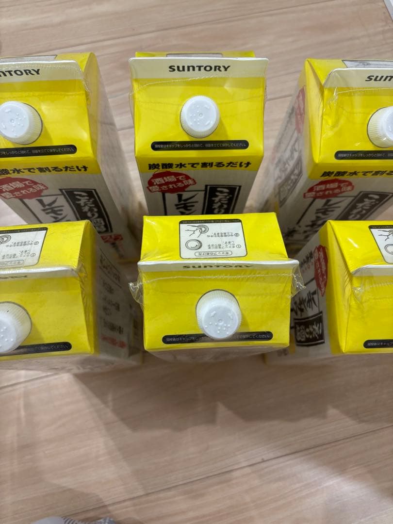 SUNTORY こだわり酒場 レモンサワーの素 1.8L 25度6本セット