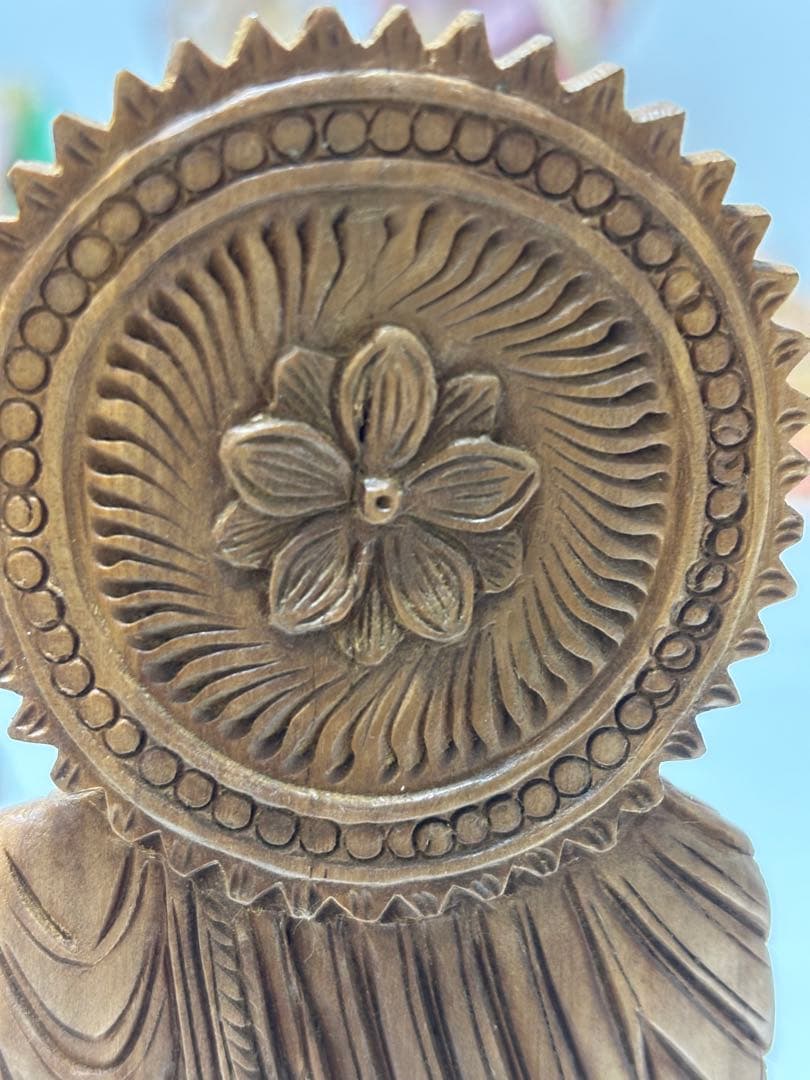 真正白檀　仏像　阿弥陀如来　彫刻　置物