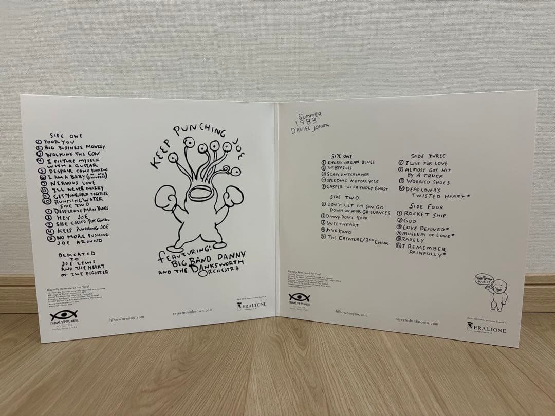 【レア】Daniel johnston/Hi How Are You レコード