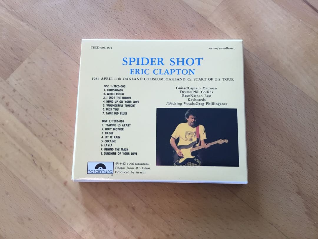 洋楽 Eric Clapton / Spider Shot
