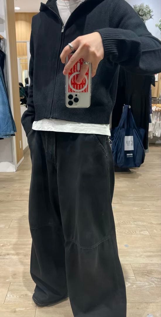 GAP Cashsoft カシミヤタッチ ジップアップ ニットパーカー　完売品