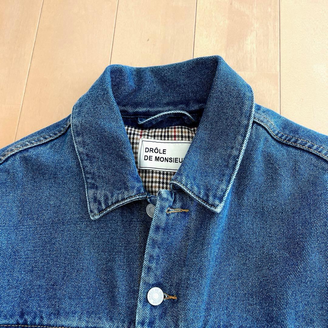 美品！DROLE DE MONSEUR クラシック デニムジャケット ドロールド