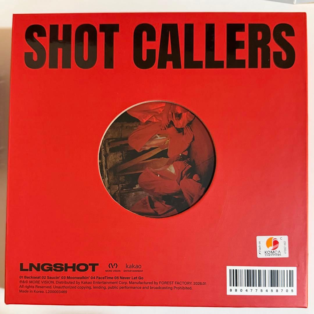 LNGSHOT SHOT CALLERS アルバム