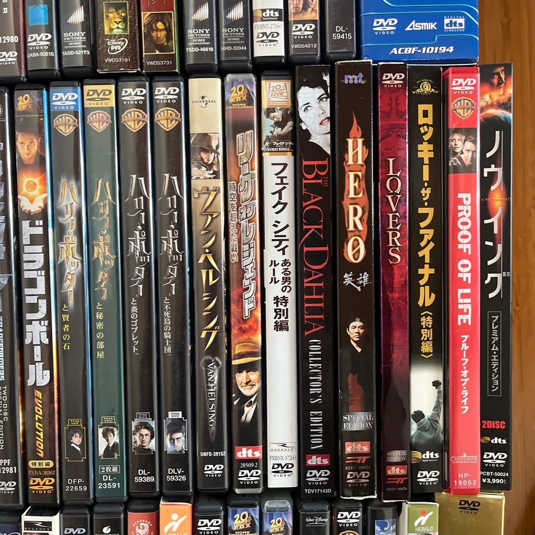 DVD 大量　洋画　まとめ売り　約100点以上　未検品