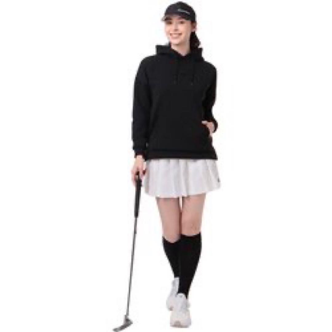 【TaylorMade】新品✨M フード付きロゴトレーナー　スリット付き　秋冬