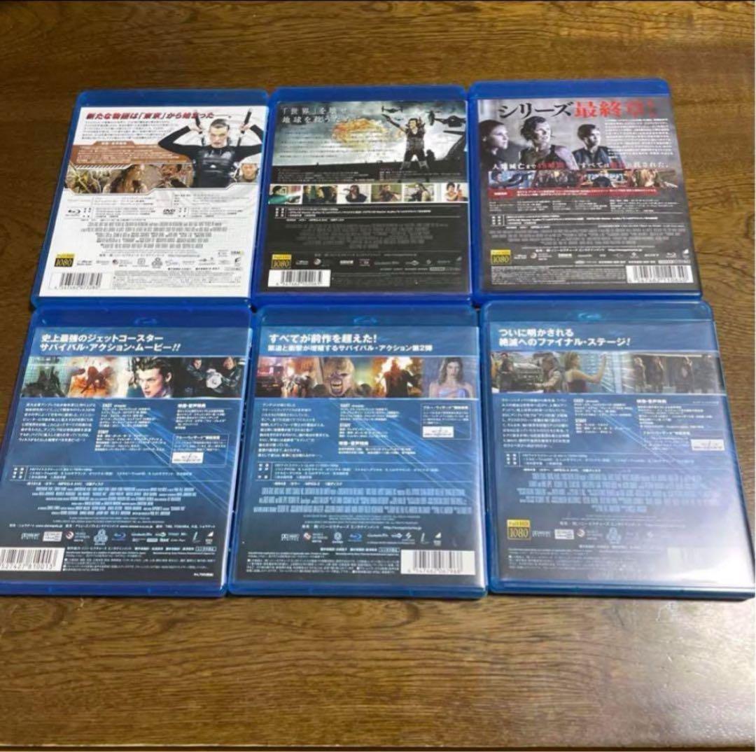 Blu-ray完結！バイオハザード6作品吹き替えあり。ミラジョボビッチ！！