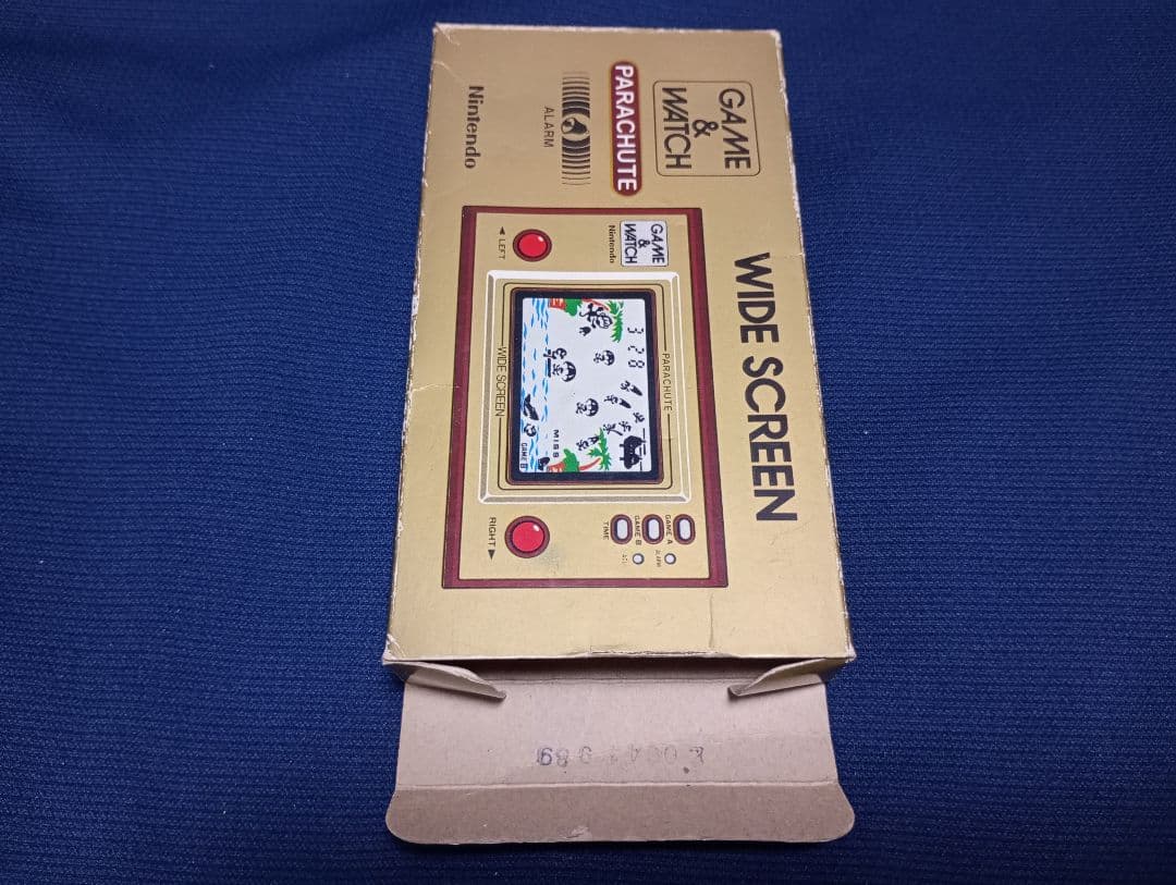 任天堂　ゲームウォッチ　パラシュート　箱説明書あり