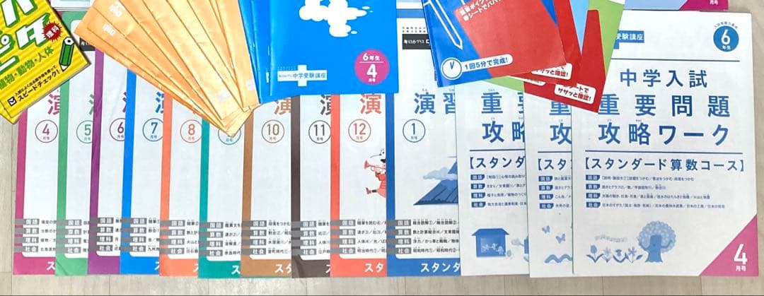 値下げ‼️進研ゼミ ベネッセ　中学受験講座 考える力プラス 小5中心 中学校受験