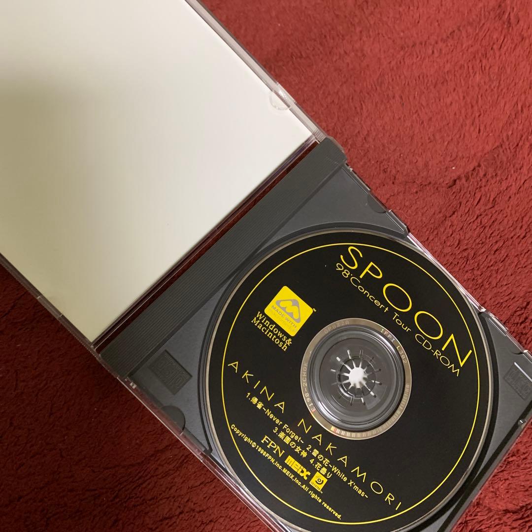 中森明菜さんのSPOON 98`Concert Tour CD-ROM