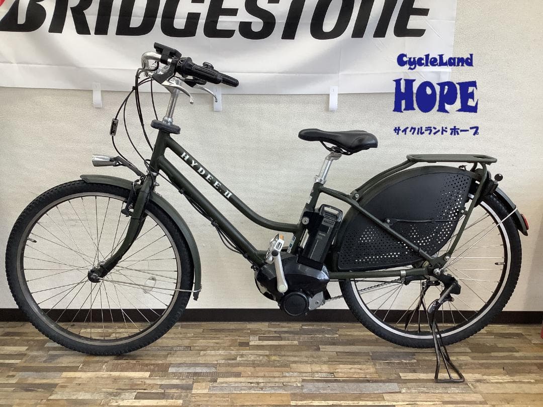 整備済☆送料込！ブリヂストン ハイディーツー 26インチ 電動アシスト中古車