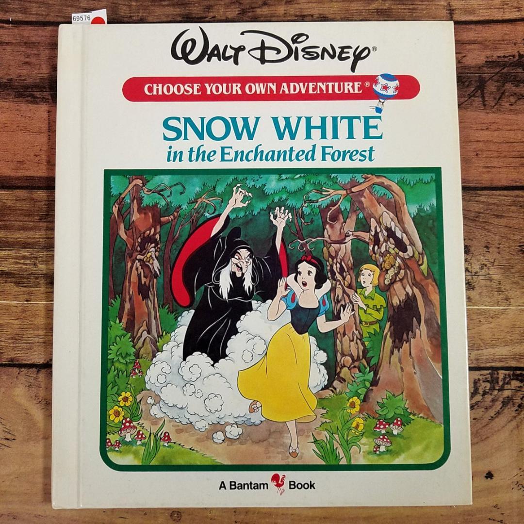 君ならどうする 英語絵本 洋書 ゲームブック ディズニー 白雪姫