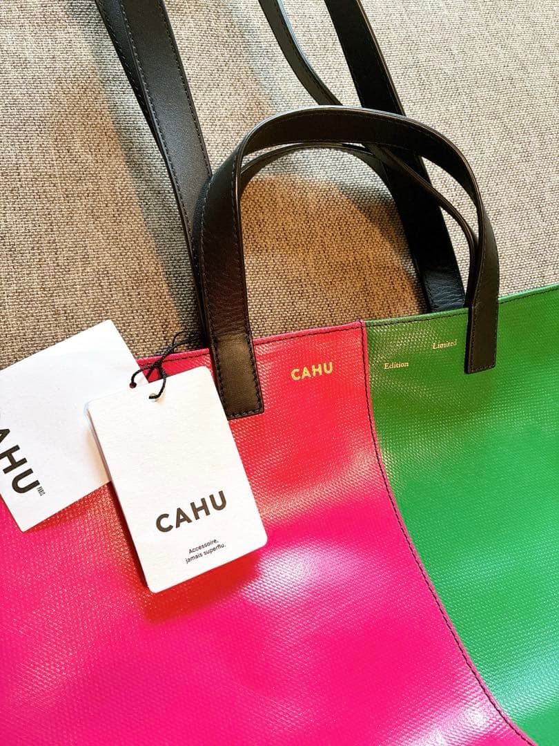 最終価格CAHU 2トーンバック