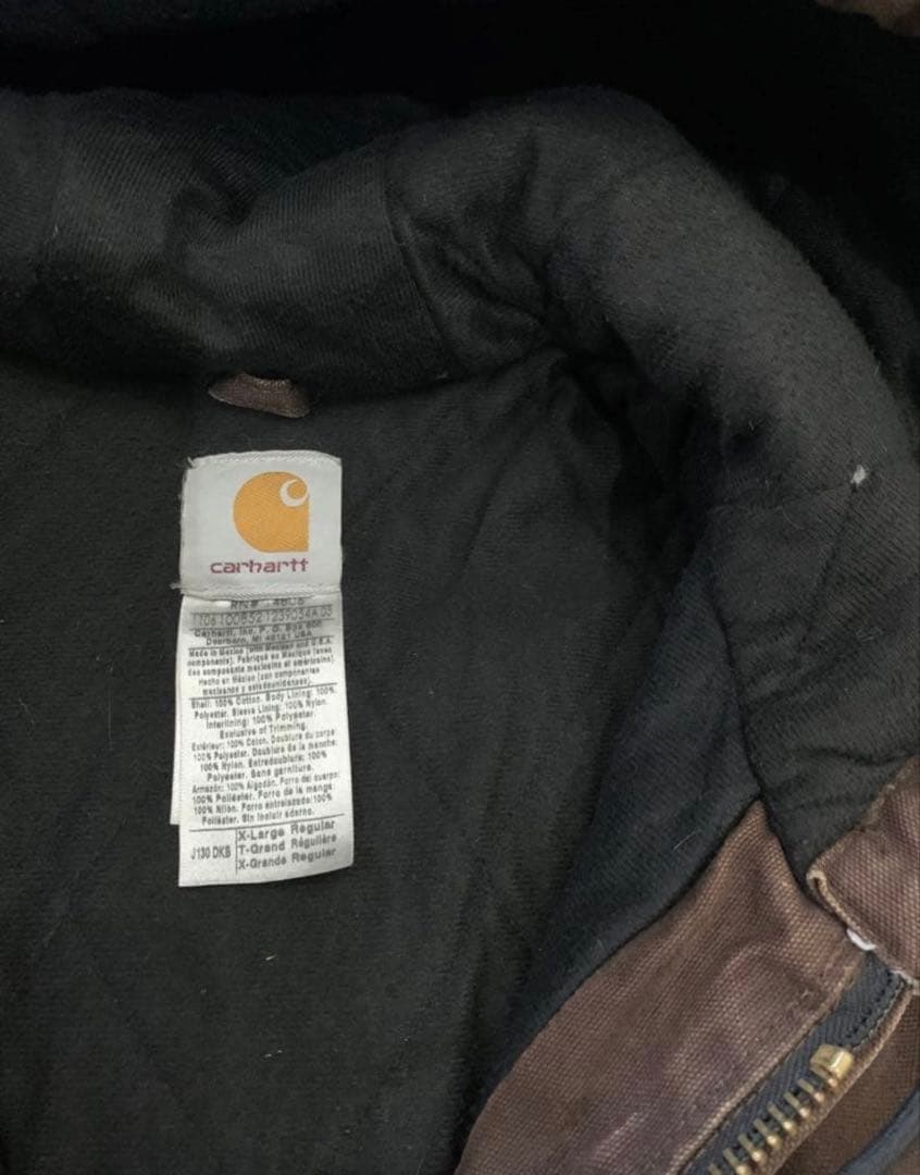 Carhartt カーハート　アクティブジャケット　ブラウン　XL