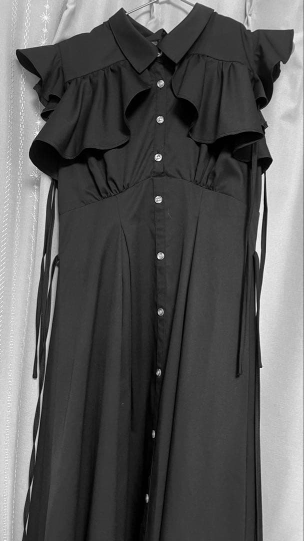 rosemuse ロゼミュ flare shirt dress ロングワンピース