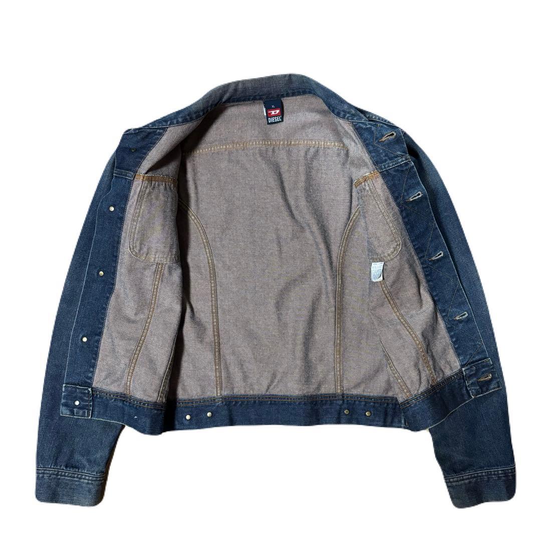 DIESEL デニムジャケット Gジャン XL 2000年代 イタリア製