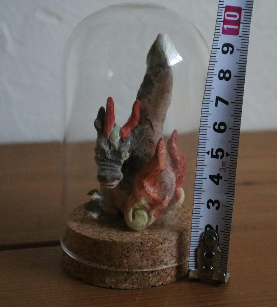 高橋協子　笠間焼　ドラゴン　オブジェ　創作人形