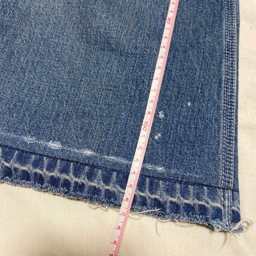 SAINT MXXXXXX セントマイケルダブルニーデニムパンツXL