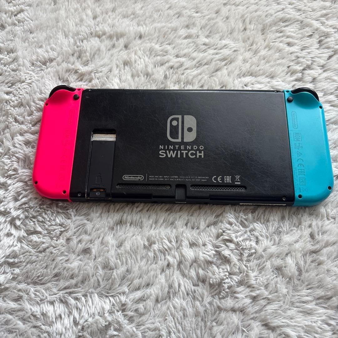Nintendo Switch 本体 青/赤　Joy-Con故障 プロコン付き