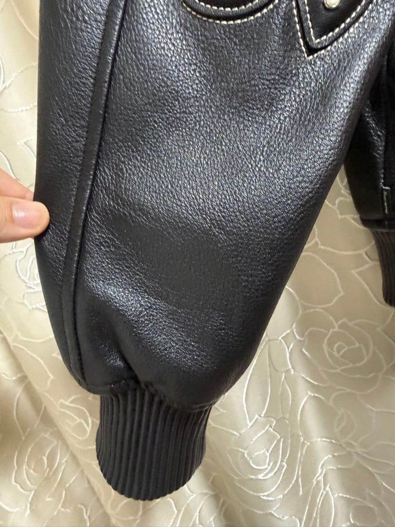 ジャケット・アウター Supreme Studded Arc Logo Leather Jacket