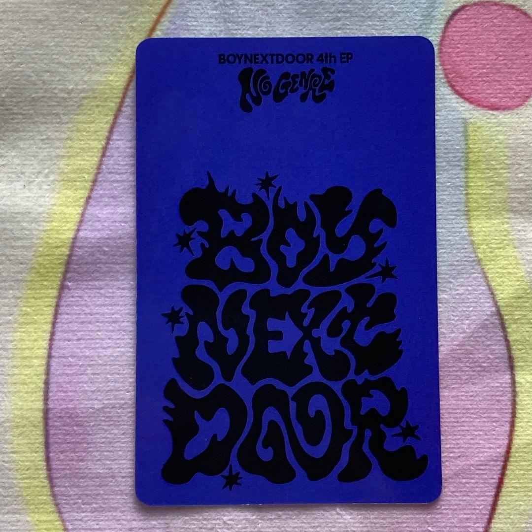 BOYNEXTDOOR No Genre Target US トレカ ソンホ