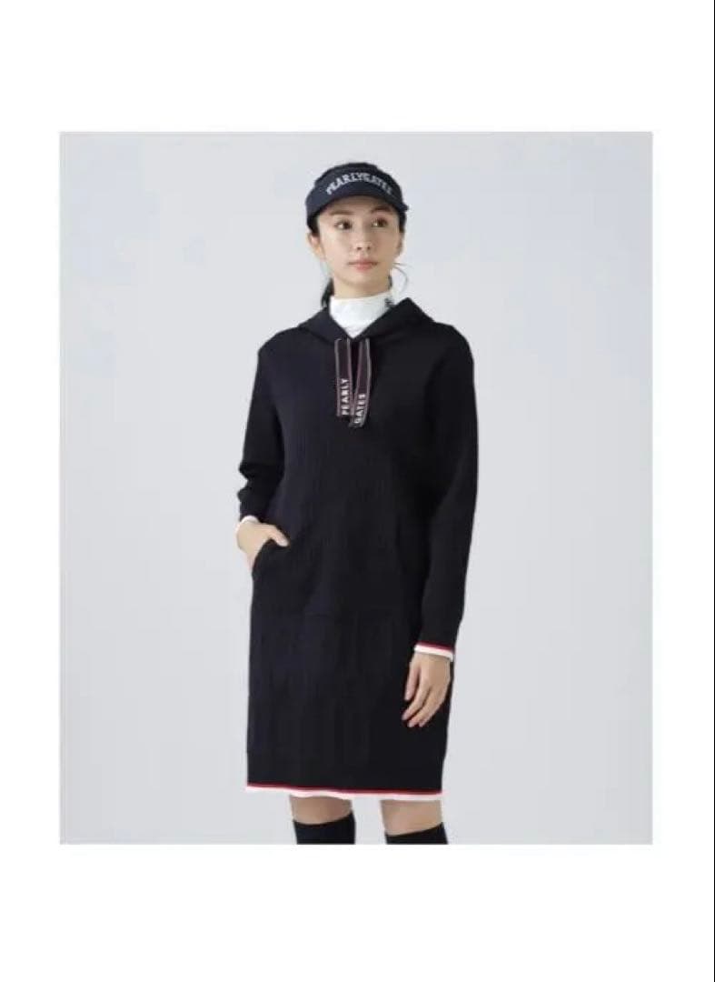 いちご♡新品パーリーゲイツ　フーディニットワンピース