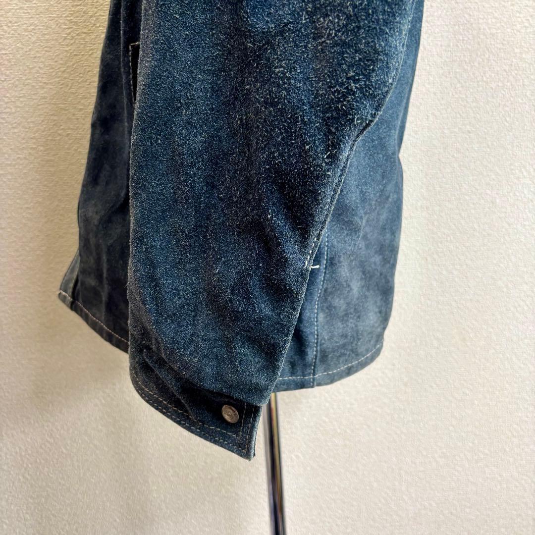 超希少 90s ショット Schott ランチャー スエードボアジャケット