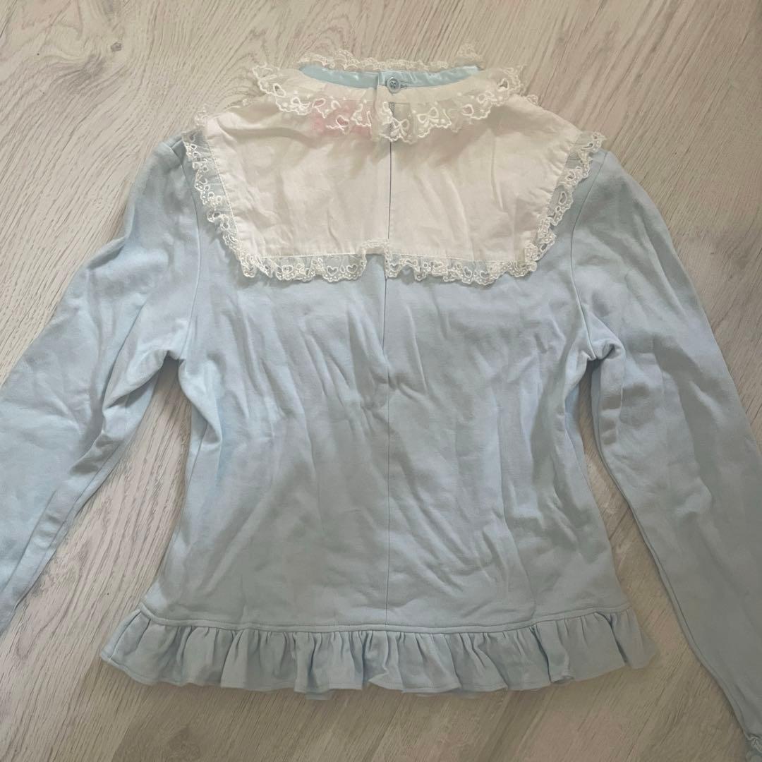 Angelic Pretty カットソー トップス サックス 水色