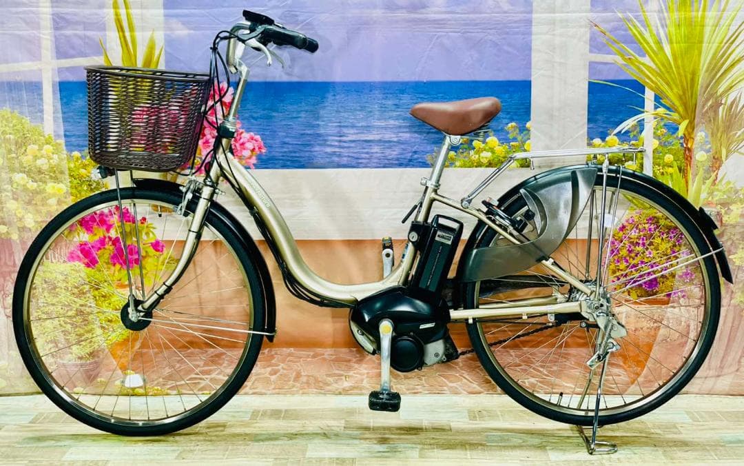 PAS・ナチュラL【26インチ】ヤマハパス電動アシスト自転車Y2503