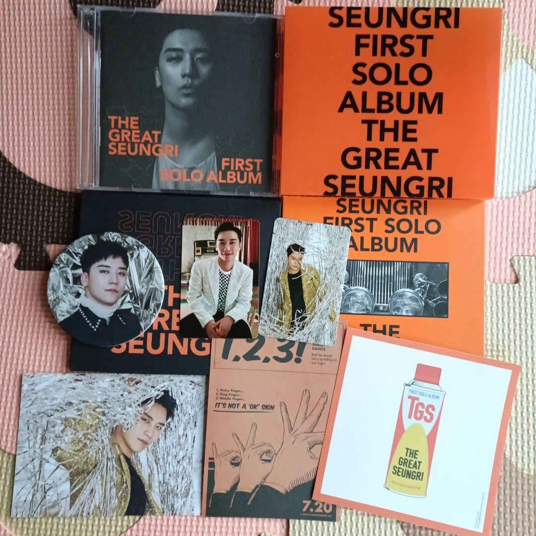 THE GREAT SEUNGRI 韓国盤CD スンリ VI BIGBANG 橙