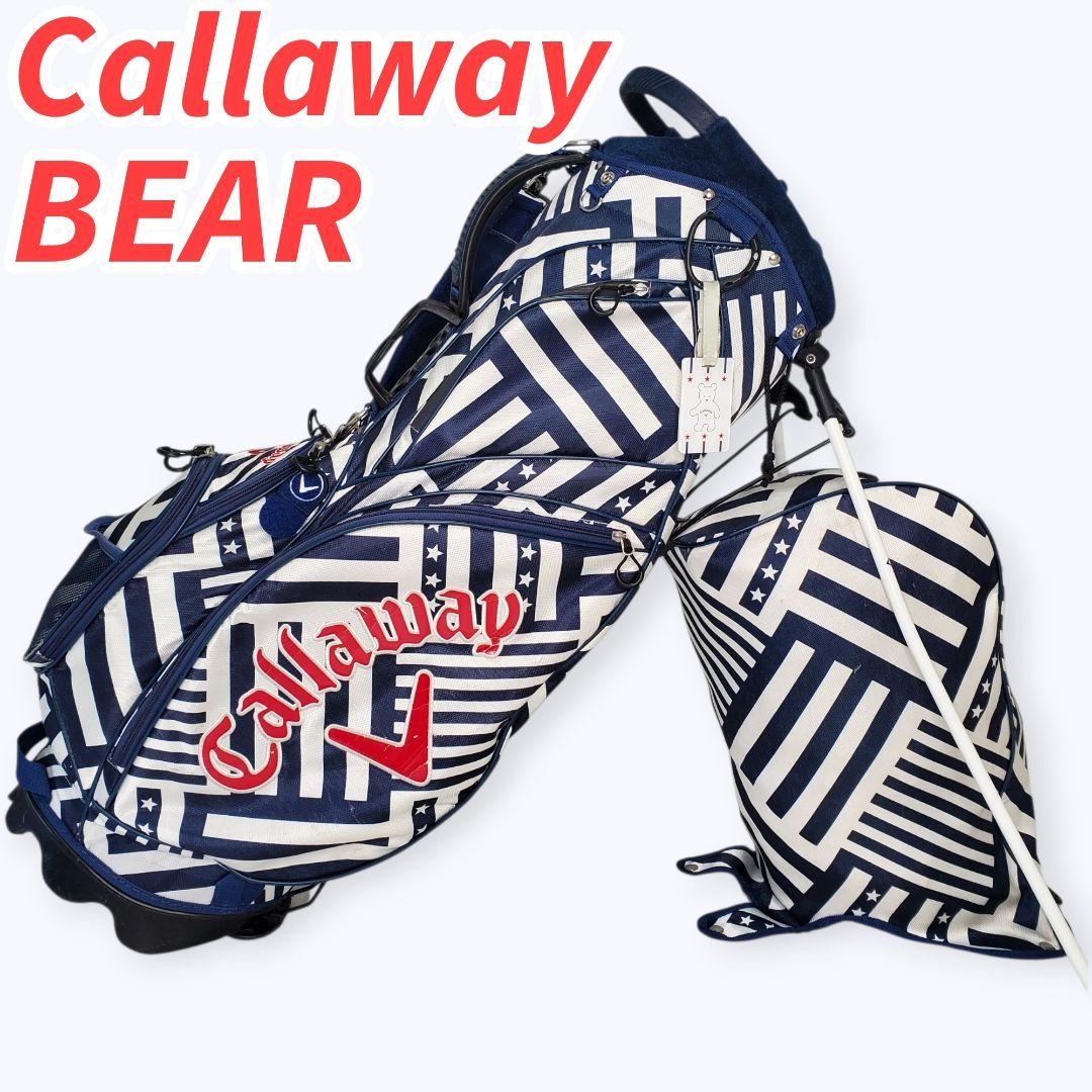 Callaway BEAR スタンド キャディバッグ ネイビー