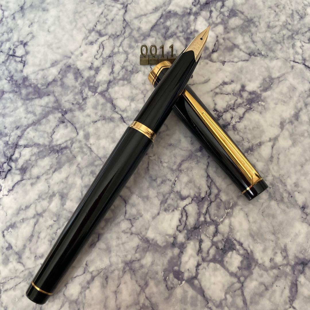 #0011 オーバーホール済み 万年筆 PILOT Elite エリート 14k