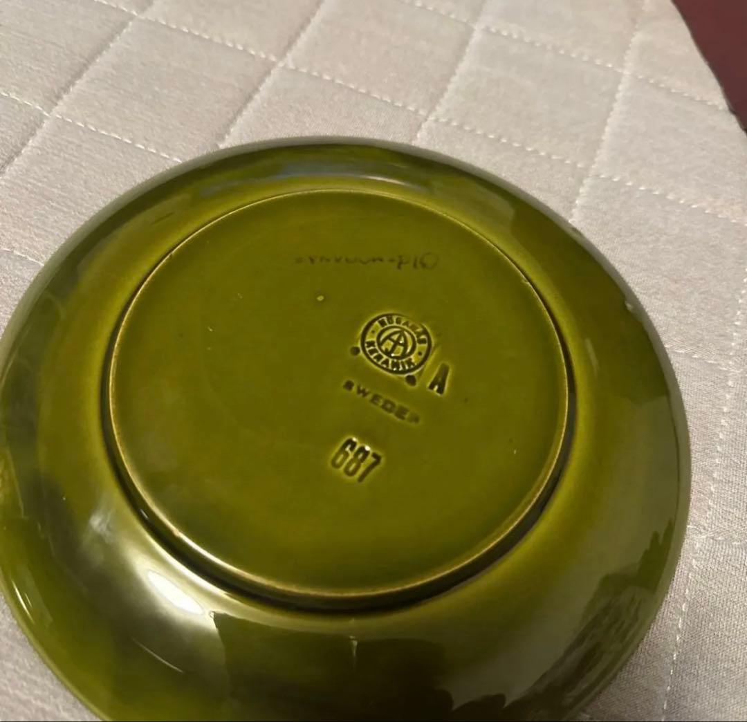 スウェーデン購入　Old hoganas 2枚セット　オールドホガナス