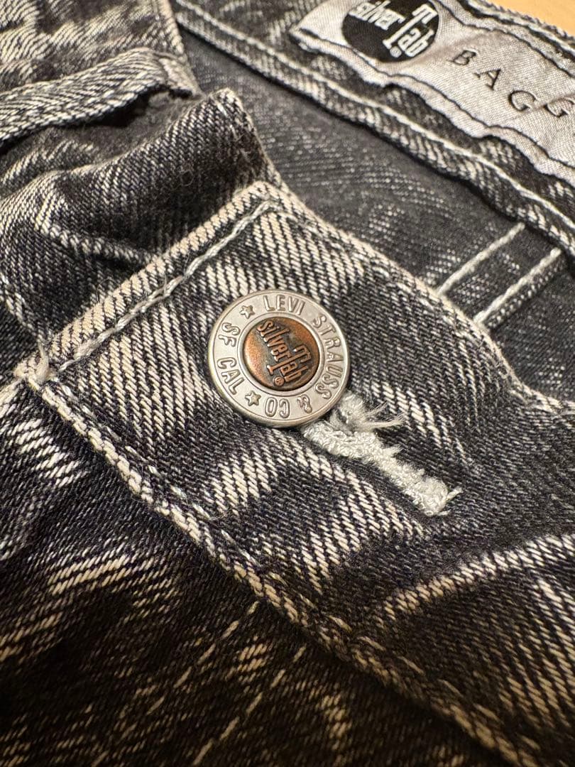 Levi’s Silver Tab BAGGY ブラックW30 L30