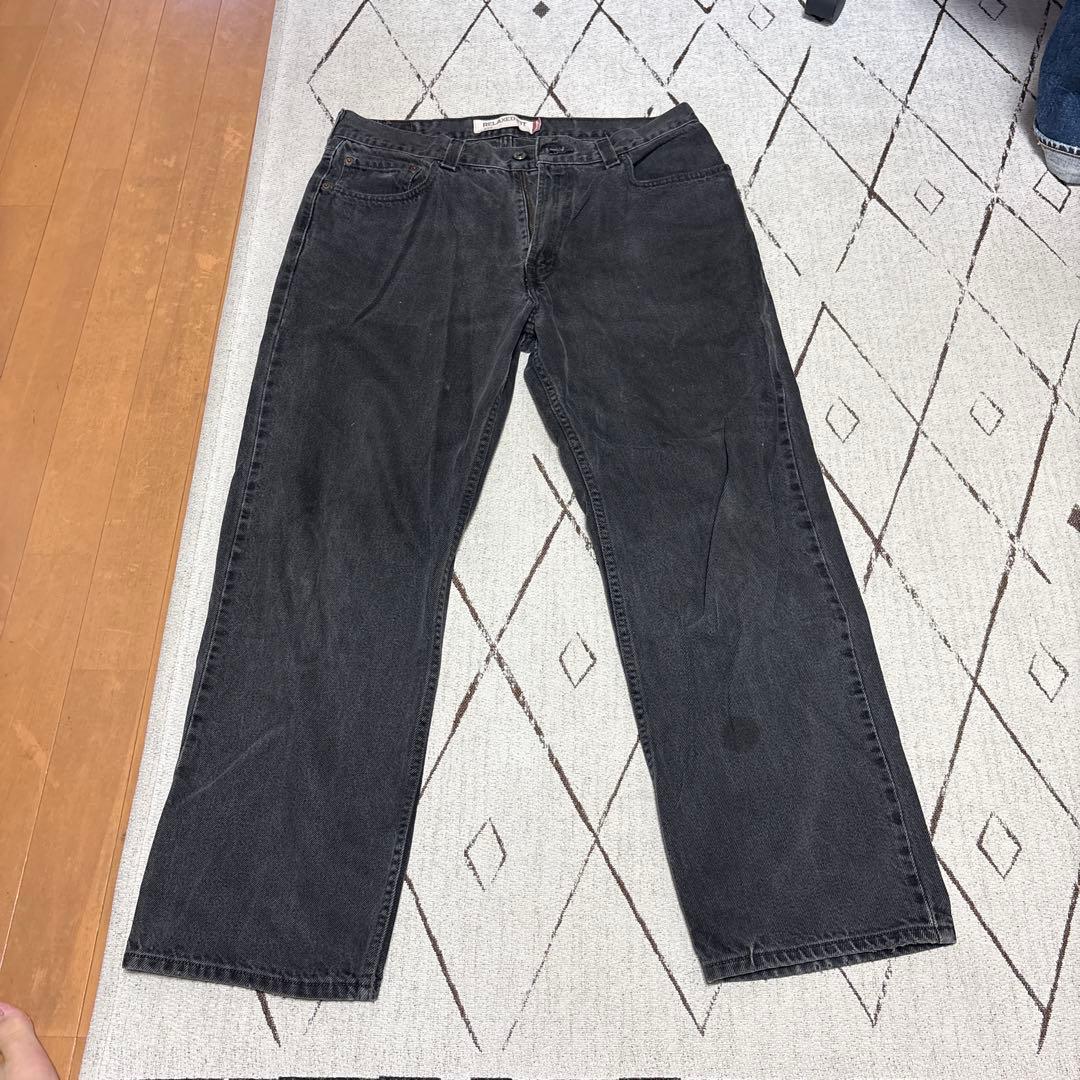 Levi's 550 ブラックデニム W35 L30