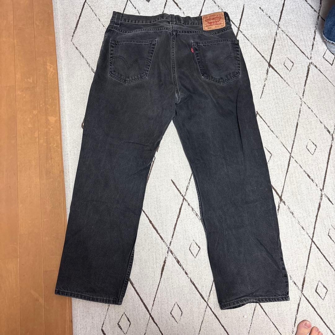 Levi's 550 ブラックデニム W35 L30