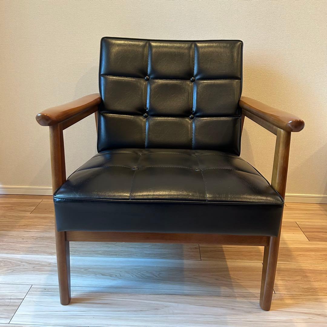 お値下げ中【カリモク家具】デスク・ソファ2脚