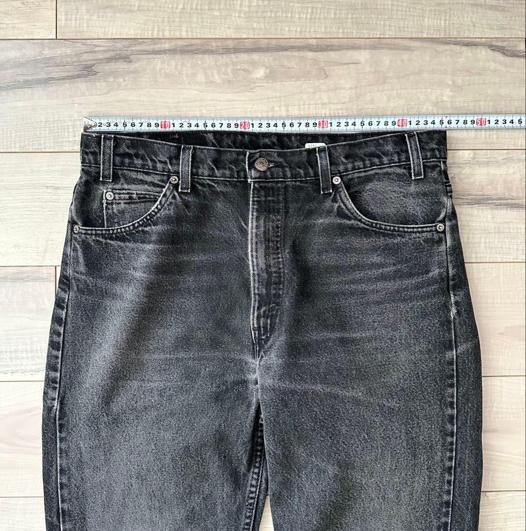 【フェード◎/サイズ◎】 90s USA製 Levi’s 505 ブラック