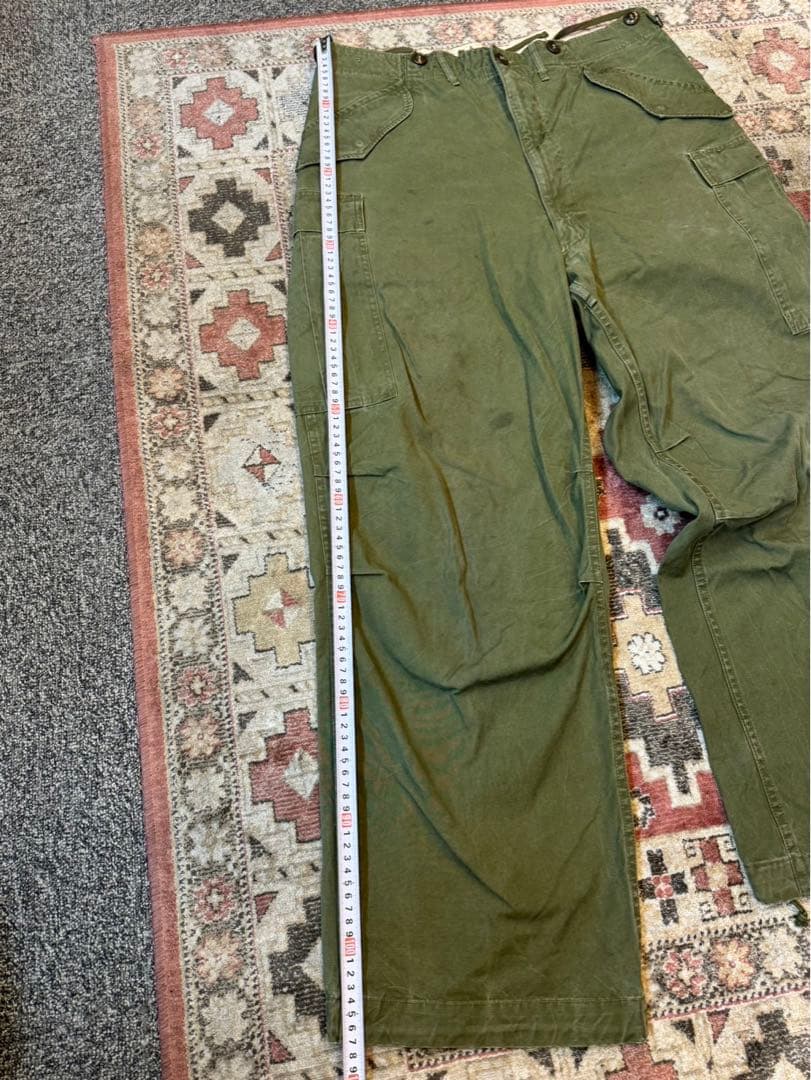 50s US ARMY M-51 最初期 フィールドカーゴパンツ 米軍実物