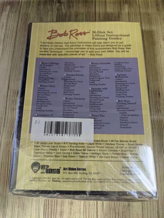 海外輸入盤　Bob Ross Joy of Painting Series