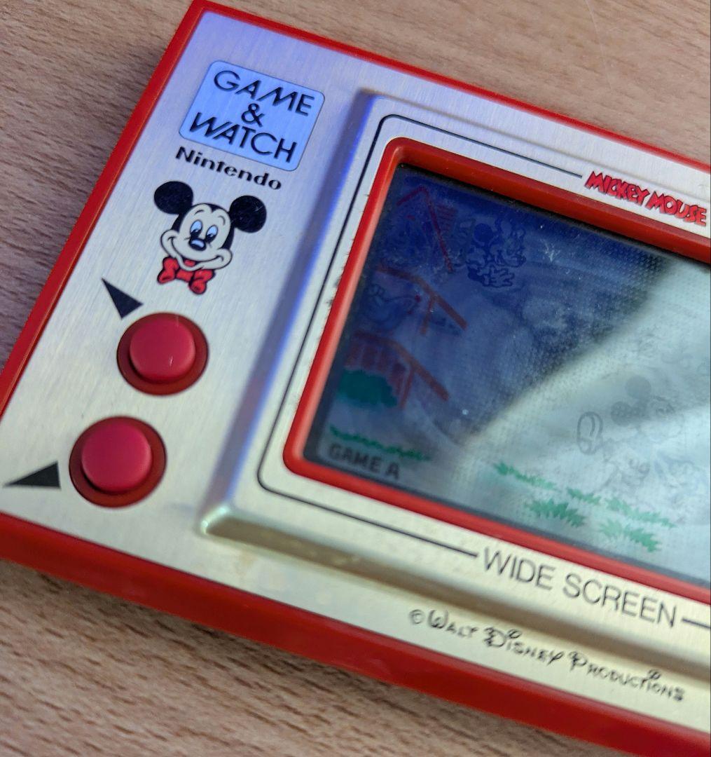 ☆任天堂ゲームウォッチ　ミッキーマウス☆