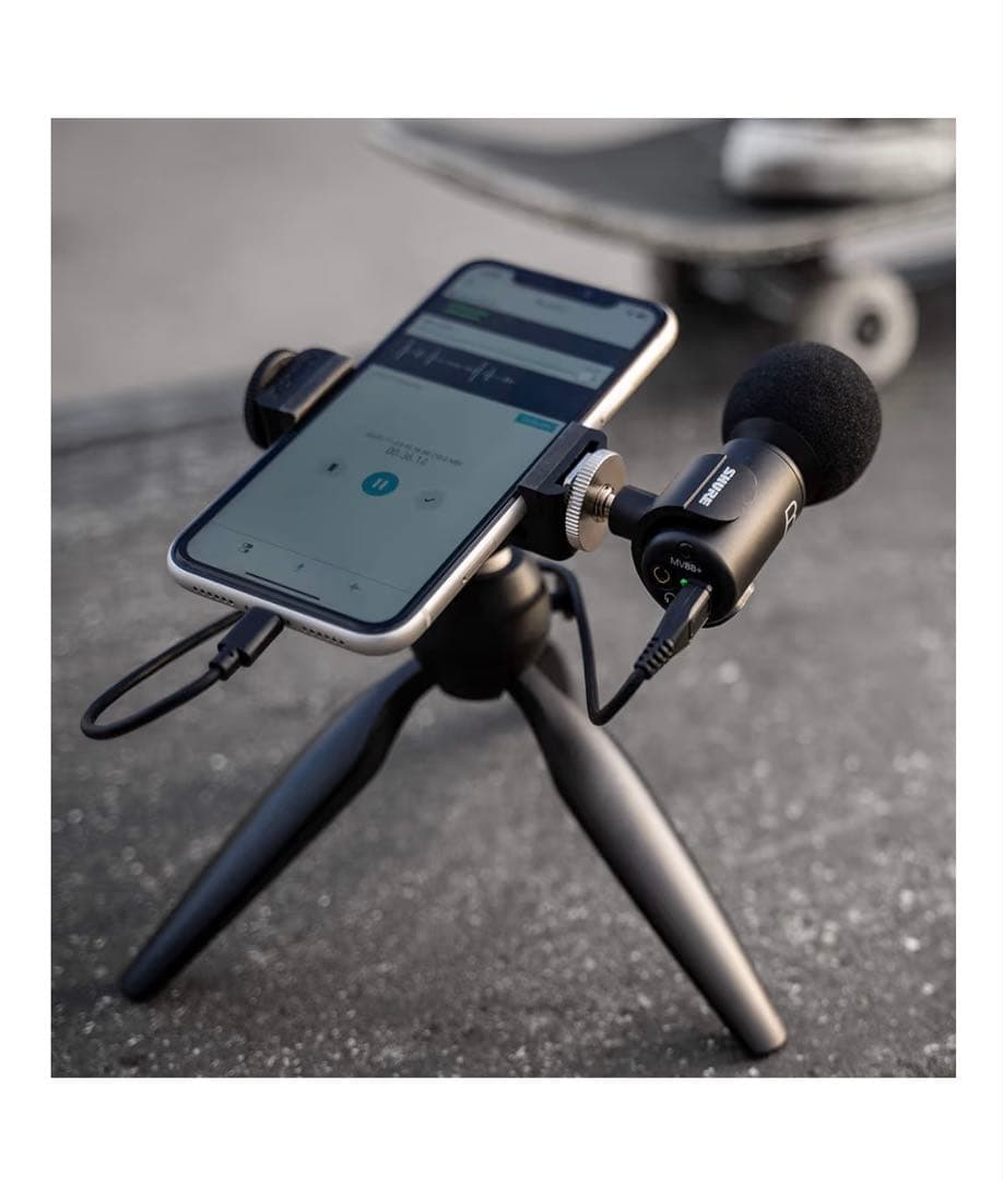 【スマホ高音質マイク】SHURE MV88+ Video Kit ASMR