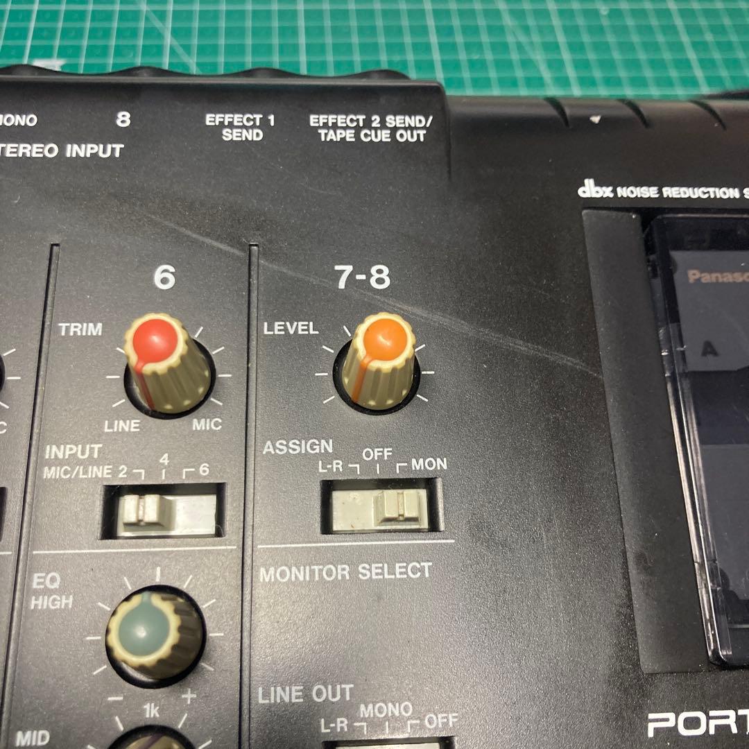 動作確認済TASCAM 424 MKIII 新品テープ10本付属　カセットMTR