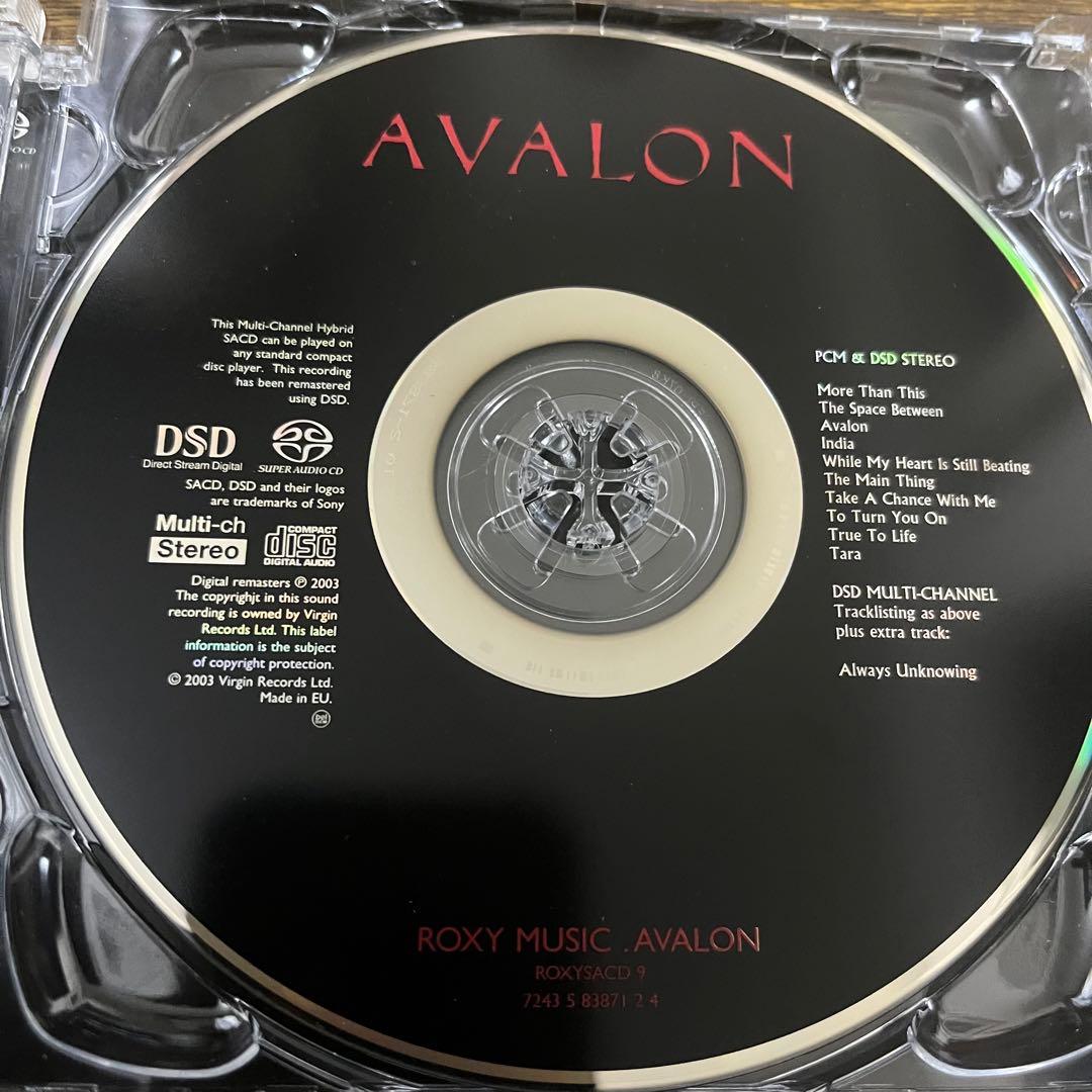 Roxy Music Avalon ロキシー・ミュージックsacd hybrid