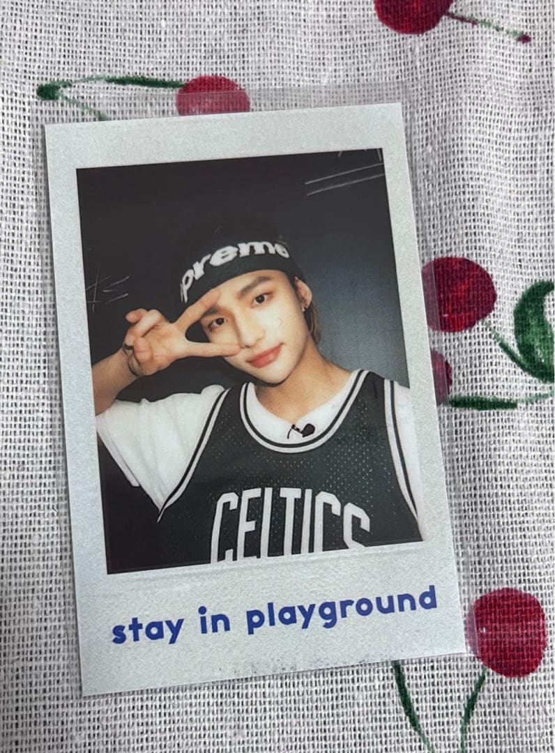 stray kids スキズ　ヒョンジン　playground 写真集　トレカ