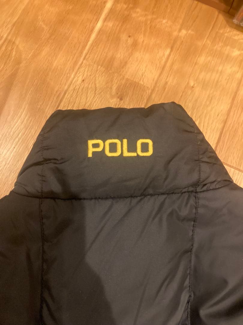 Polo Sport ブラック ダウンベスト L