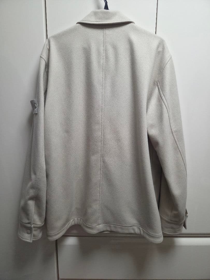 STONE  ゴーストピース ウールジャケット ベージュ XL