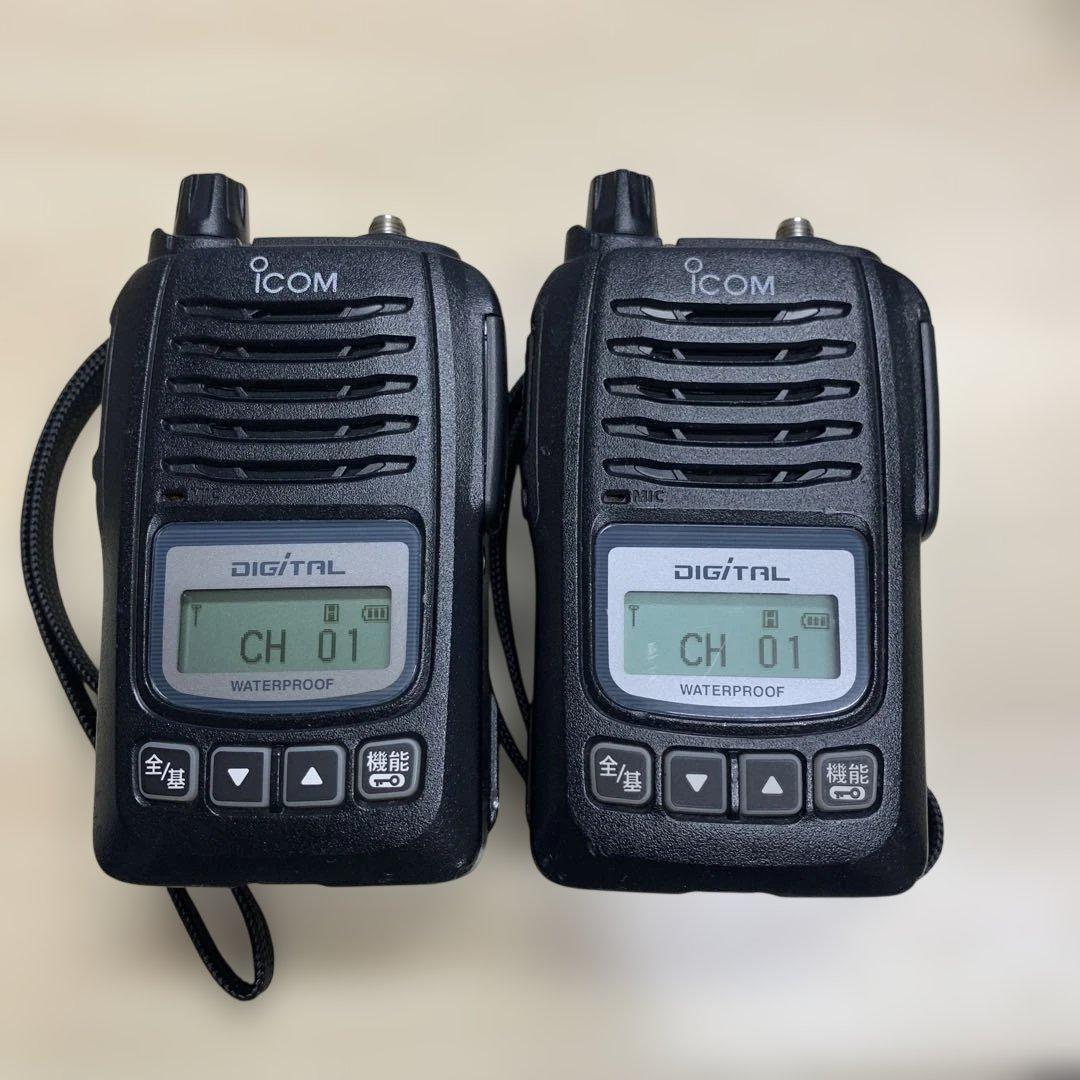 アイコム　デジタル簡易無線　登録局　D60 5W 2台セット